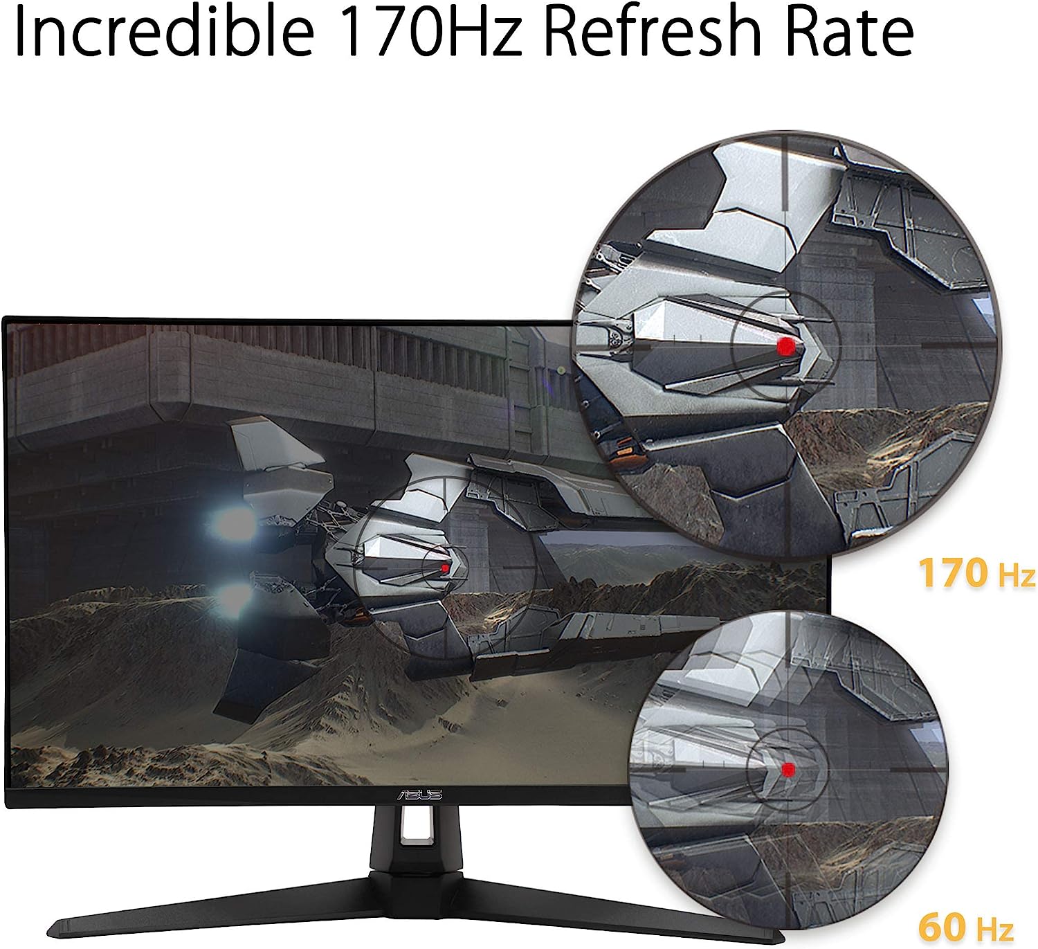 ASUS TUF Gaming 27 Inch 2K Monitor VG27AQ1A IPS 170Hz 1ms ASUS TUF Gaming 27 Inch 2K Monitor VG27AQ1A IPS 170Hz 1ms